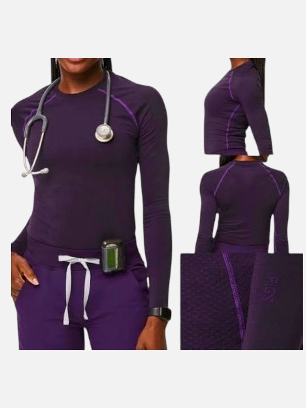 Figs Purple Jam Longsleeve Salta Seamless